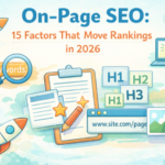 on-page seo checklist